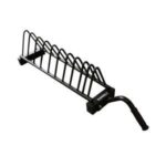 Rebel Elite 10 Piece Bumper Plate Holder with Handle