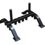 Rebel Elite Floor Olympic Bar Holder 10 Bars