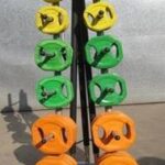 Storage Rack for Plates and Bars